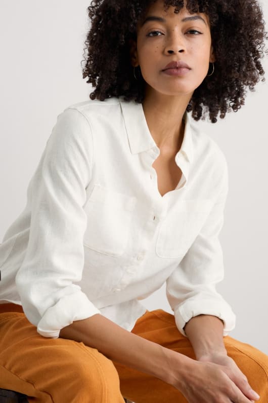 hazel branch-leinen-shirt