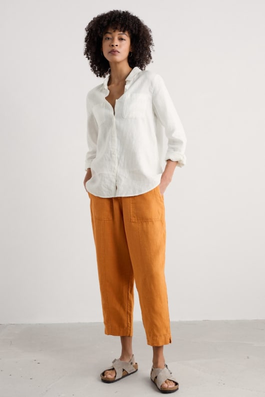 hazel branch-leinen-shirt
