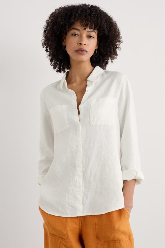 hazel branch-leinen-shirt
