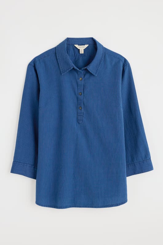 st keverne yarn-dyed shirt