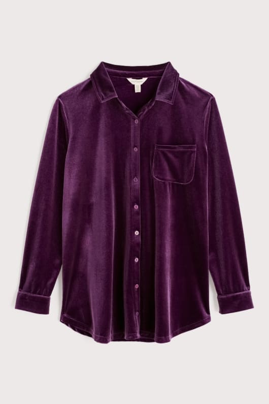 elm tree velvet shirt
