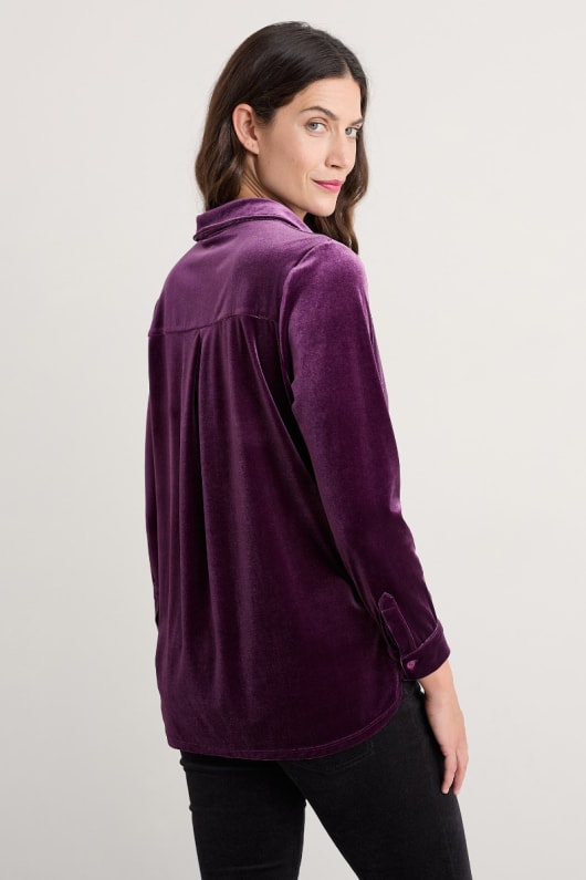 elm tree velvet shirt