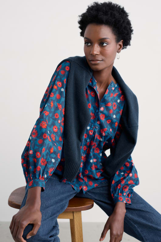 thornapple shirt aus gots-zertifizierter bio-baumwolle