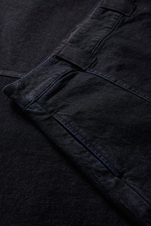 restharrow knöchel-länge denim rock
