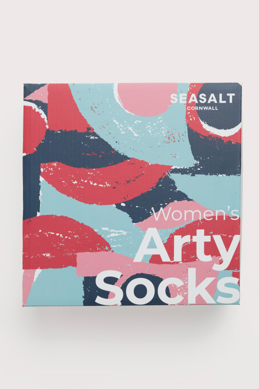 geschenkbox mit 4 frauen scenic arty socken