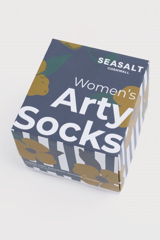 geschenkbox mit 4 frauen floral arty socken