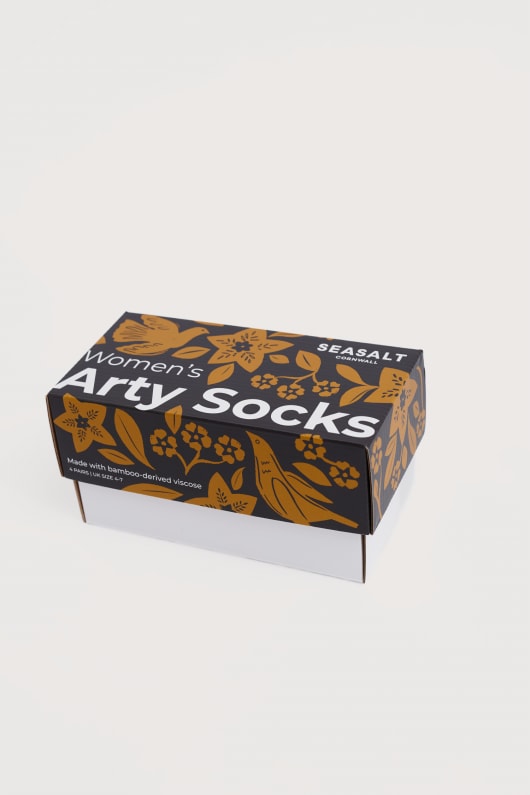 geschenkbox mit 4 frauen funkeln arty socken