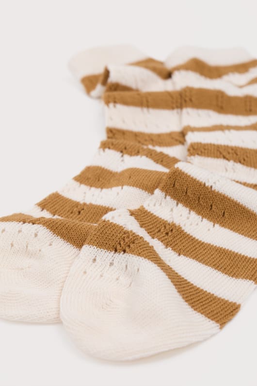 damen pointelle-socken mit bio-baumwolle