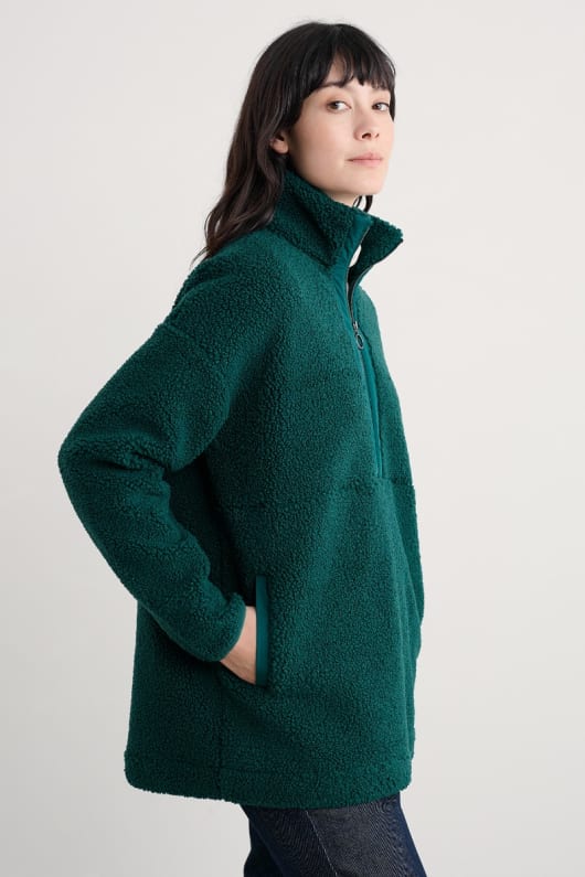 barnaloft quarter zip fleece