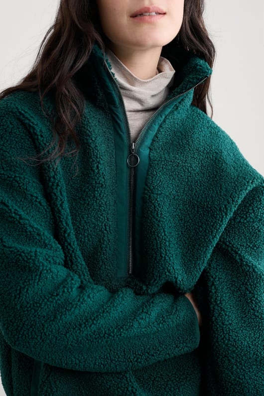 barnaloft quarter zip fleece