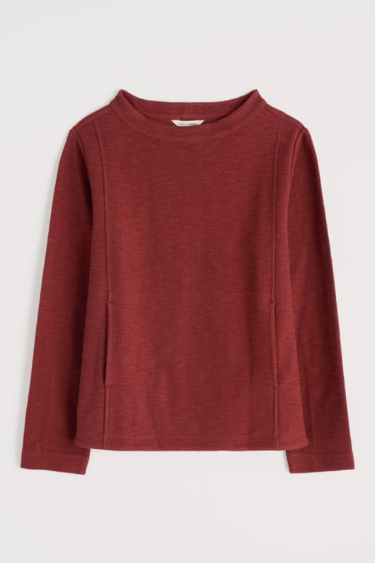 topshell bio-baumwolle sweatshirt