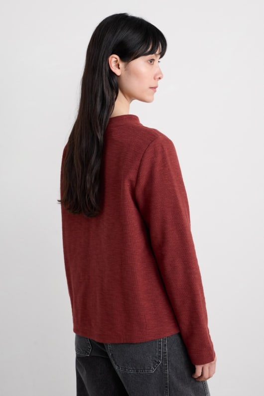 topshell bio-baumwolle sweatshirt