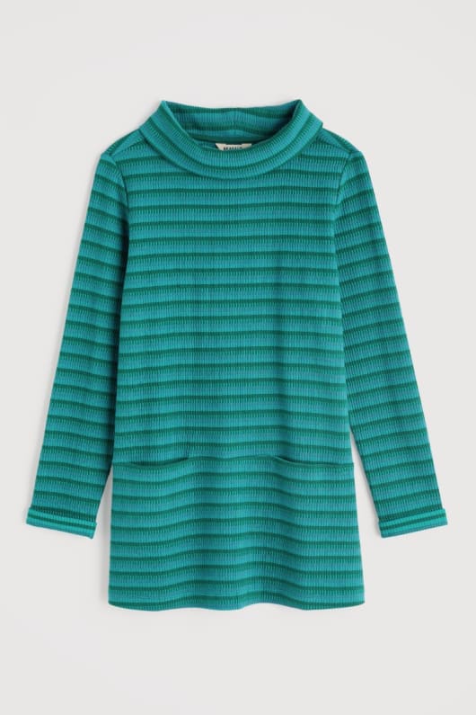 mawgan porth jacquard-jersey-tunika