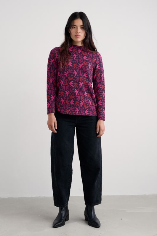 bereich glas-sweatshirt top