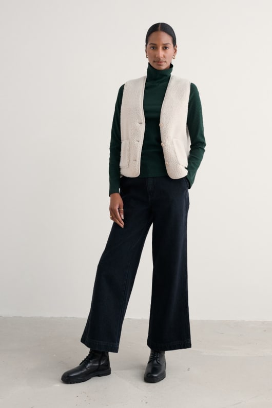 hazel rib top in gots-zertifizierte bio-baumwolle jersey