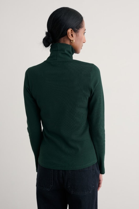 hazel rib top in gots-zertifizierte bio-baumwolle jersey