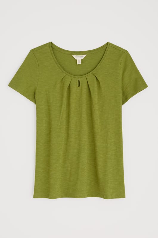appletree keyhole detail t-shirt