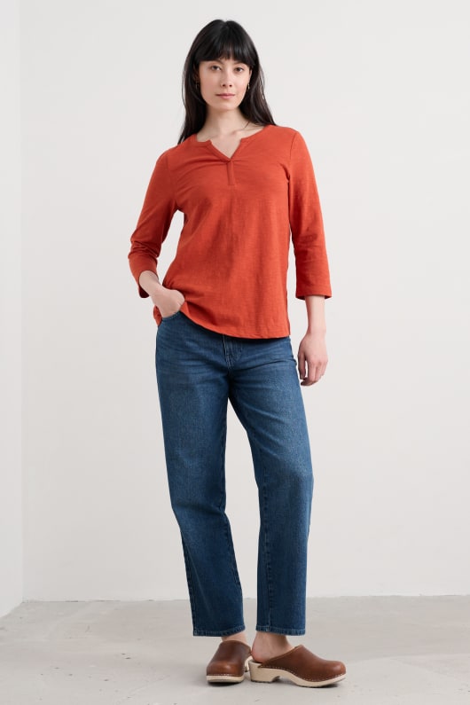 carlyon top in gots-zertifizierte bio-baumwolle jersey