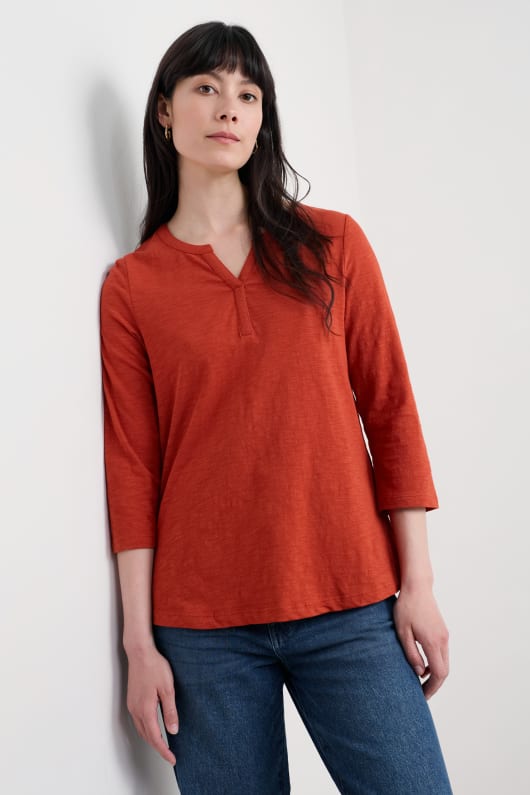 carlyon top in gots-zertifizierte bio-baumwolle jersey