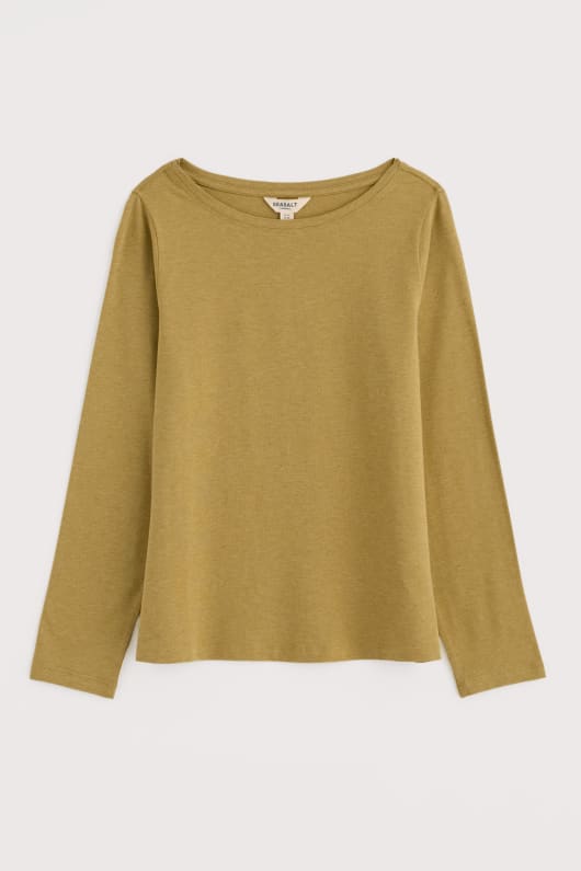 staffelei langarm top in gots-zertifizierte bio-baumwolle jersey