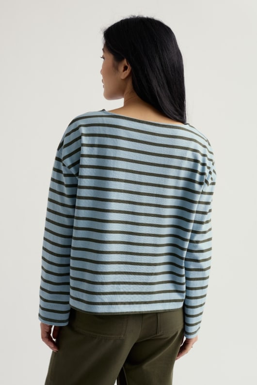 strand boot bio-baumwolle jersey top