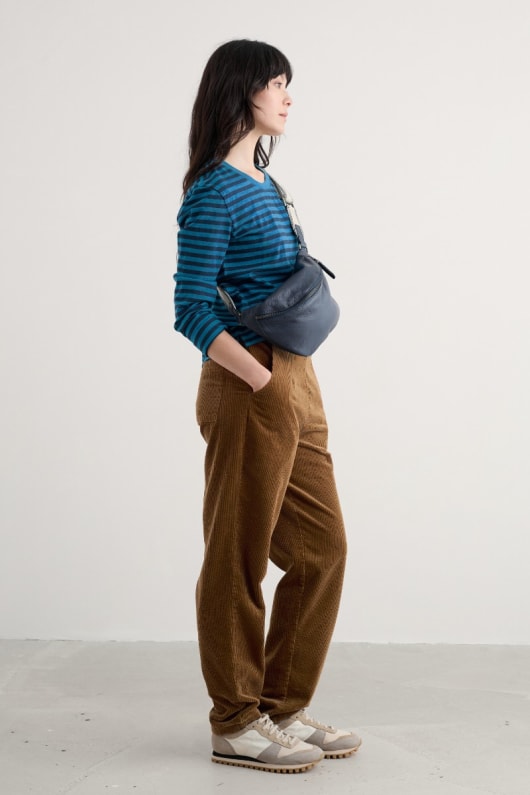 mehrjährige striped top in gots-zertifizierte bio-baumwolle