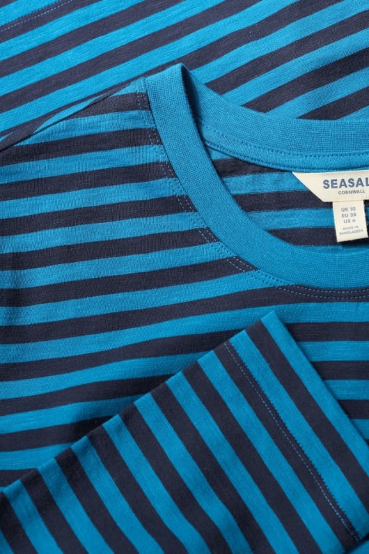 mehrjährige striped top in gots-zertifizierte bio-baumwolle