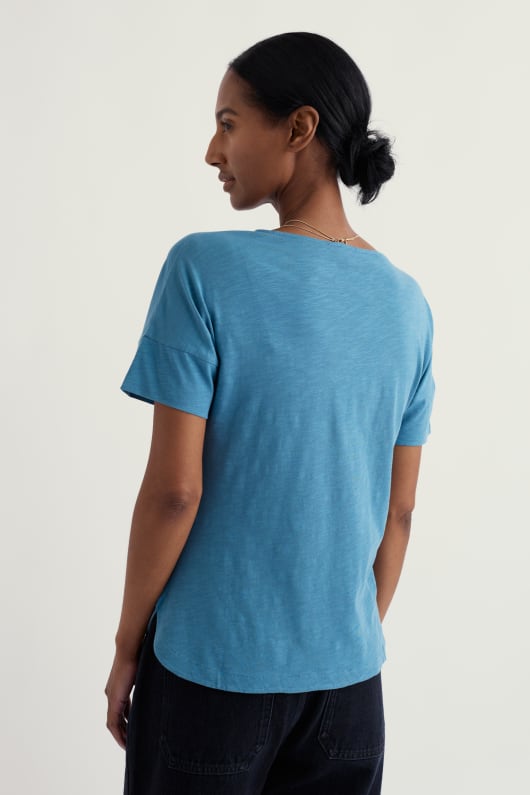 bryher view t-shirt in gots-zertifizierte bio-baumwolle