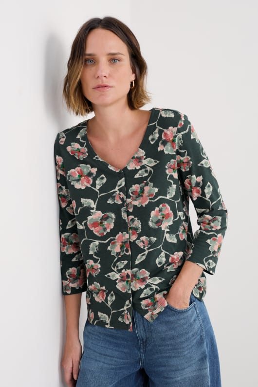 studio glas 34 sleeve top