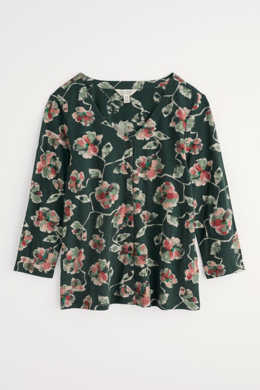 studio glas 34 sleeve top