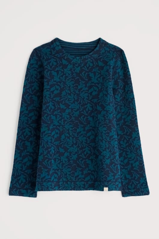 gwennol jacquard jersey top