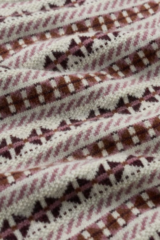 zitronen-veranda fair isle knitted vest