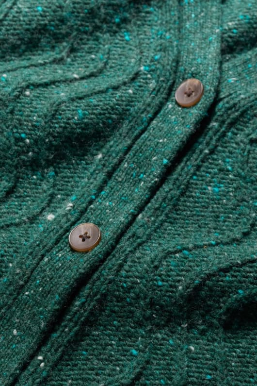 pendouer v-hals button-up-gestrickte weste