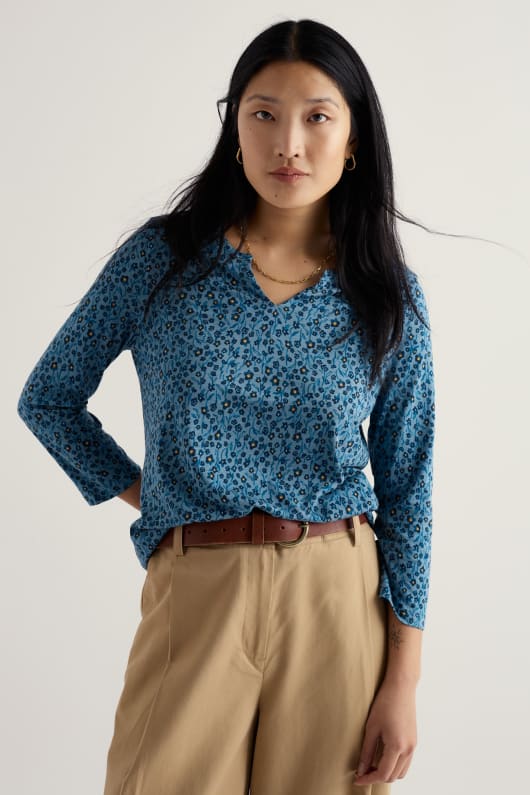 kellow 34 sleeve jersey top