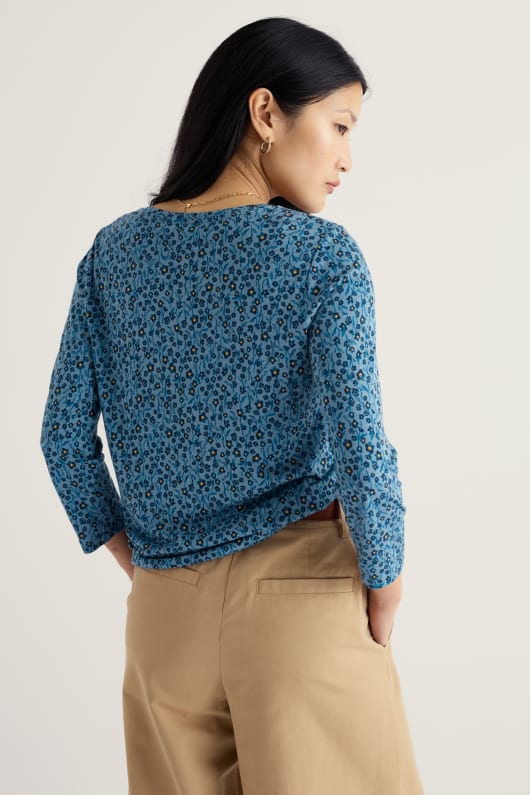kellow 34 sleeve jersey top