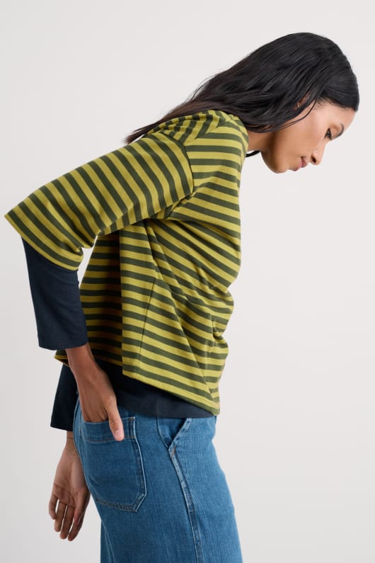 buryan boat neck top