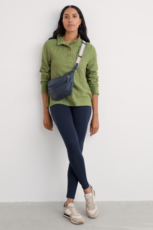 sea dance gots-zertifizierter bio-baumwolle leggings