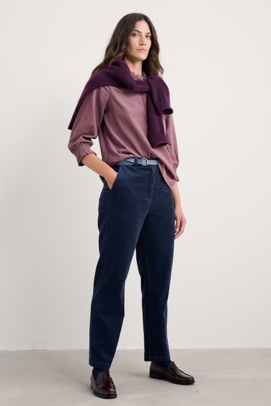 heald corduroy straight-bein-hosen