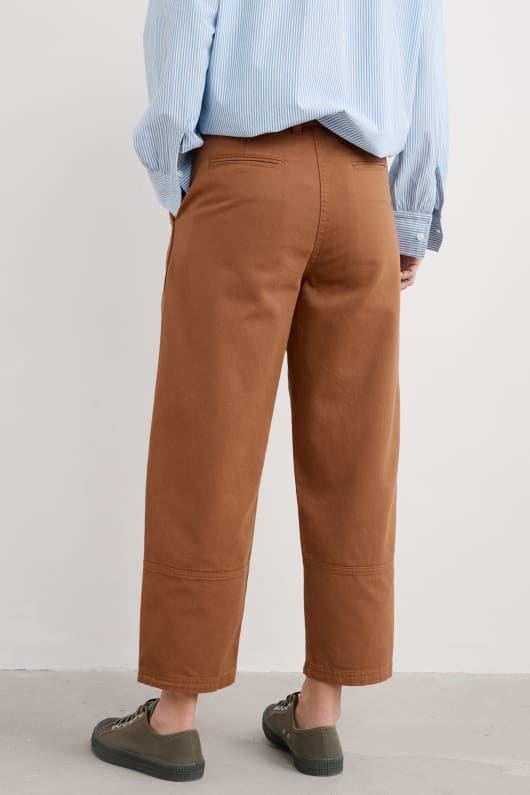gemalten formen aus bio-baumwolle konische hosen
