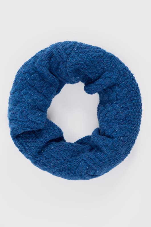 handweaver kabel stricken snood