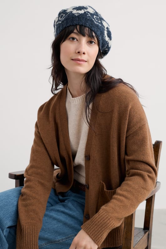 weatherhill fair isle beret