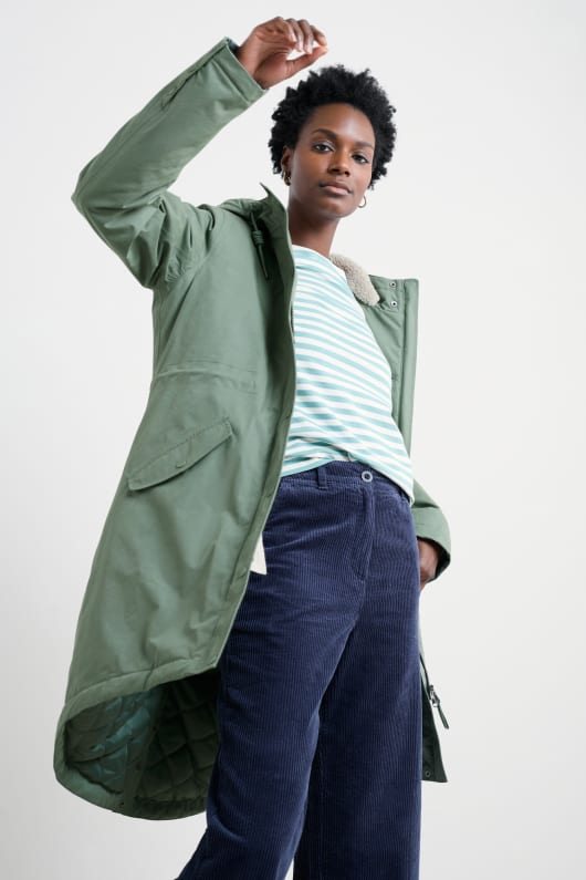 plant hunter wasserdichte parka mantel