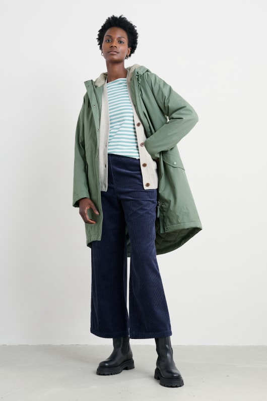 plant hunter wasserdichte parka mantel