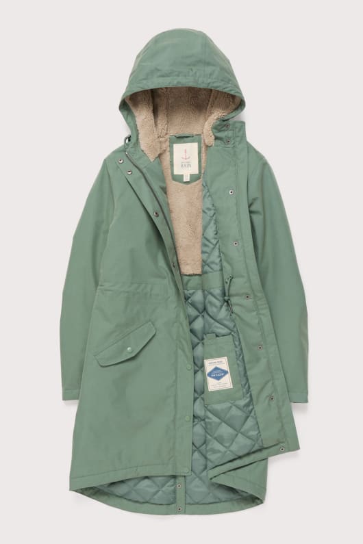 plant hunter wasserdichte parka mantel