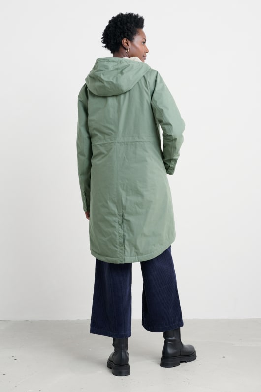 plant hunter wasserdichte parka mantel