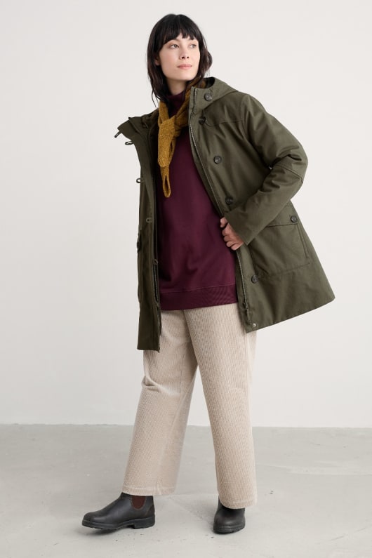 boscaswell wasserdichte 3-in-1-duffle-coat -