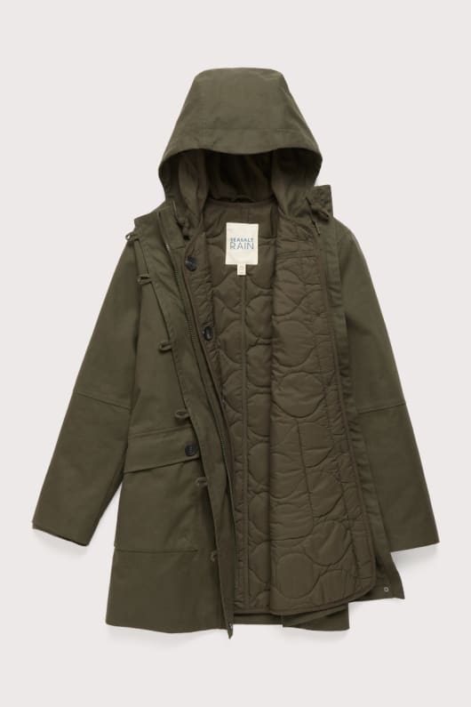 boscaswell wasserdichte 3-in-1-duffle-coat -
