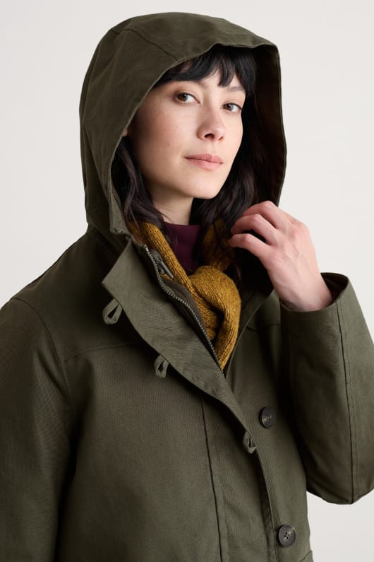 boscaswell wasserdichte 3-in-1-duffle-coat -